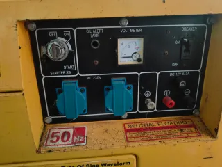 Generador diésel 5,5 kVA.