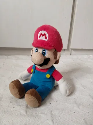 Lote 3 peluches: Minnie, Peppa y Mario