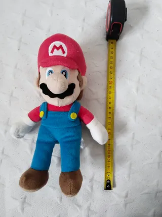 Lote 3 peluches: Minnie, Peppa y Mario