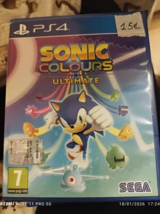 Sonic Colours Ultimate PS4