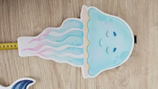 Decoración acuática infantil