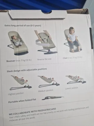 Hamaca Babybjörn Soft Beige