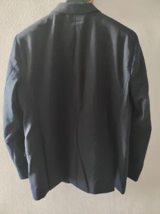 Completo giacca e pantaloni uomo tg.52 blu