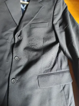 Completo giacca e pantaloni uomo tg.52 blu