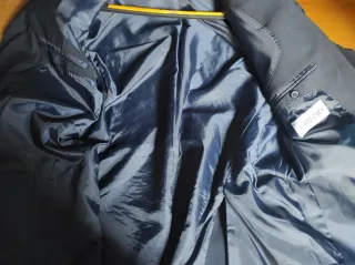 Completo giacca e pantaloni uomo tg.52 blu