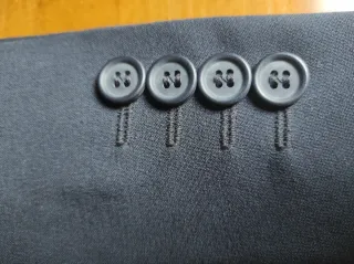 Completo giacca e pantaloni uomo tg.52 blu