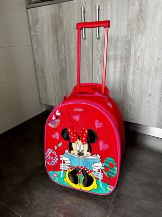 Maleta Infantil Minnie Samsonite Roja