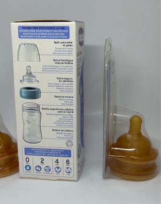 Chicco Biberão e Tetinas Well-Being 0m+ 04m e 6m+