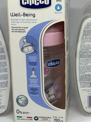 Chicco Biberão e Tetinas Well-Being 0m+ 04m e 6m+