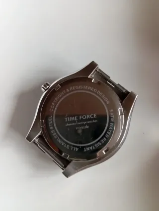 Reloj Time Force Caballero Azul y Plateado