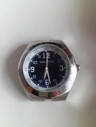 Reloj Time Force Caballero Azul y Plateado