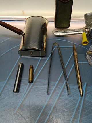 Lote coleccionismo metal 12 piezas