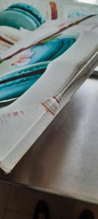 Cuadros decorativos de macarons