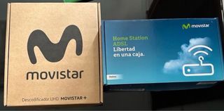 Descodificador UHD Movistar+ sin estrenar