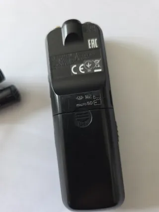 Registratore vocale Sony nero