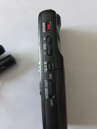 Registratore vocale Sony nero