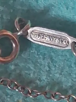 Tiffany & Co. Collana Cuore Argento Teal