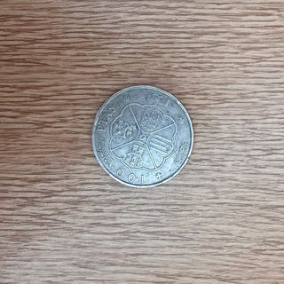 100 Pesetas Plata 1966 Franco