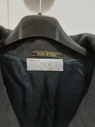 Cappotto vintage uomo lana