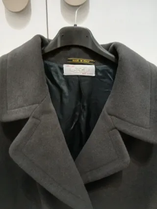 Cappotto vintage uomo lana