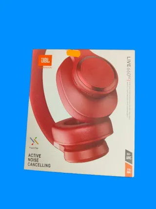 Auriculares JBL Live 660NC Vermelho