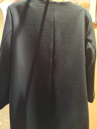 Chaqueta blazer azul mujer talla XXXL.