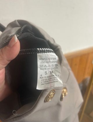 Lote 2 pantalones grises y verdes