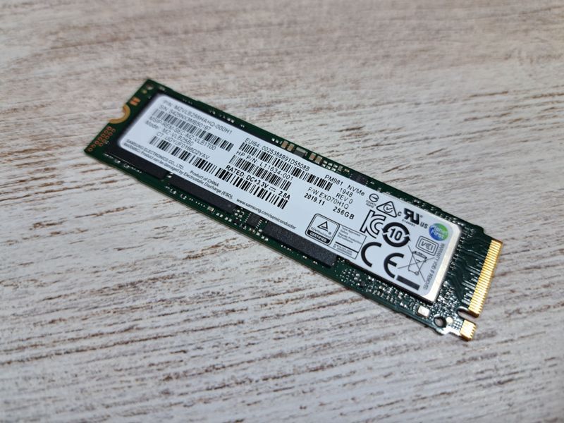 SSD M.2 NVMe Samsung PM981 256GB (NVMe)