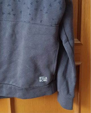 Sudadera Gris Billabong Mujer