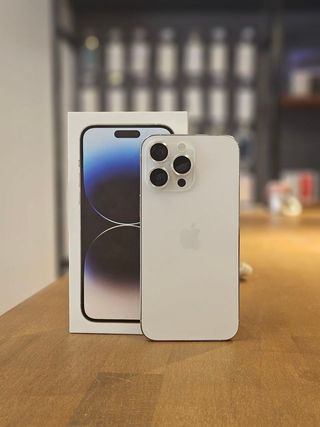 IPHONE 14 PRO MAX 128GB PLATA 100% BATERIA