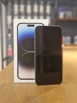 IPHONE 14 PRO MAX 128GB PLATA 100% BATERIA