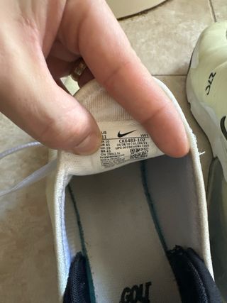 Nike Air Golf 270 Blancas/Amarillas Usadas 1 vez