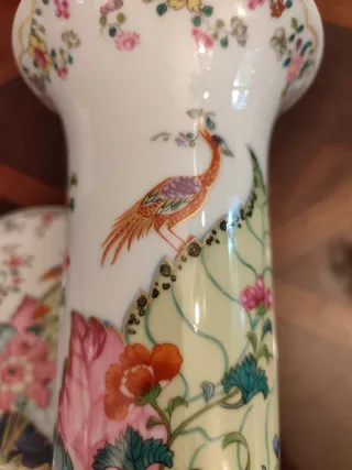 Jarrón trompeta Vista Alegre Tobacco Leaft