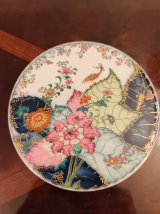 Jarrón trompeta Vista Alegre Tobacco Leaft