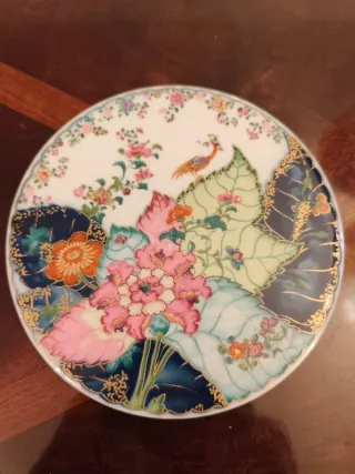 Jarrón trompeta Vista Alegre Tobacco Leaft