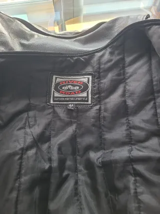 Chaqueta Cuero River Road- MOTO Talla 44 Hombre