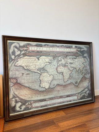 Cuadro Puzzle Mapa Mundo Typvs Orbis Terrarvm