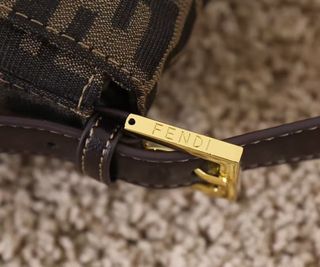 Borsa Fendi Monogram Beige e Marrone