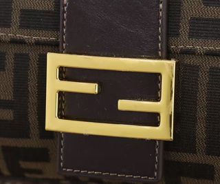 Borsa Fendi Monogram Beige e Marrone
