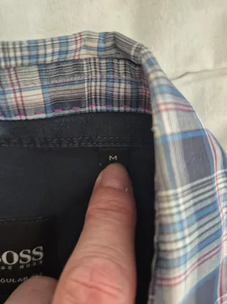 Camisa BOSS Regular Fit cuadros