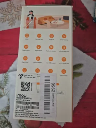 Lote 2 Cámaras Imou Ranger 2C