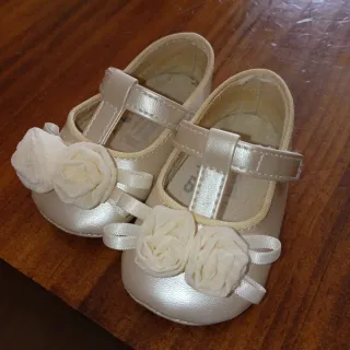 Vestido bebé tul blanco