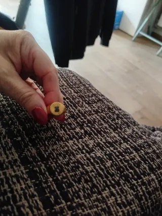 Anillo Tous Vermeil con Piedra Negra