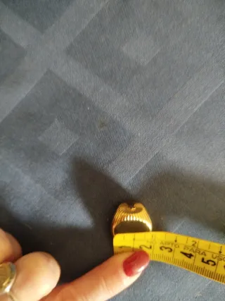 Anillo Tous Vermeil con Piedra Negra