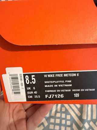 Nike Free Metcon 6 per CrossFit