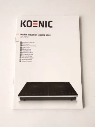 Placa Inducción Doble KOENIC KIP 2432