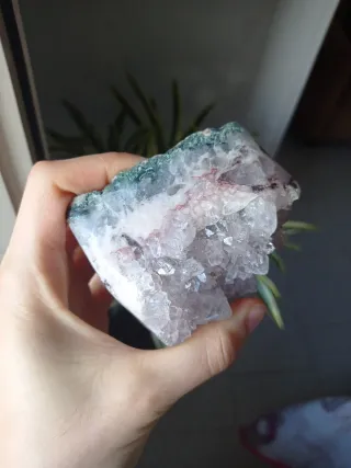 Drusa Ametista Rosa Naturale