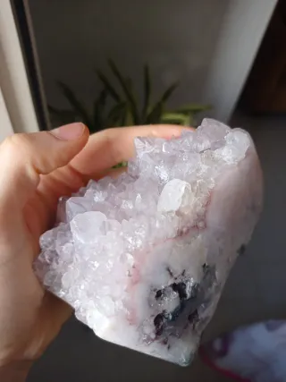 Drusa Ametista Rosa Naturale