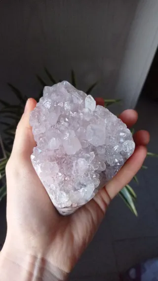 Drusa Ametista Rosa Naturale