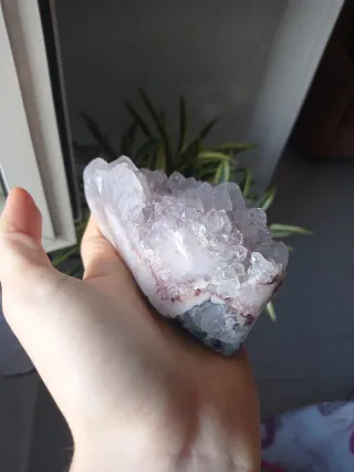 Drusa Ametista Rosa Naturale